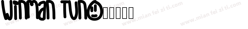 winman tun字体转换